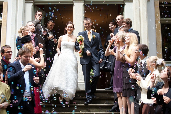 Hochzeitsfotos Anja und Ralf in der Villa Teresa Coswig