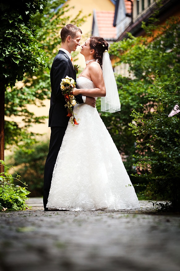 Hochzeitsfotos Anja und Ralf in Altkötzschenbroda