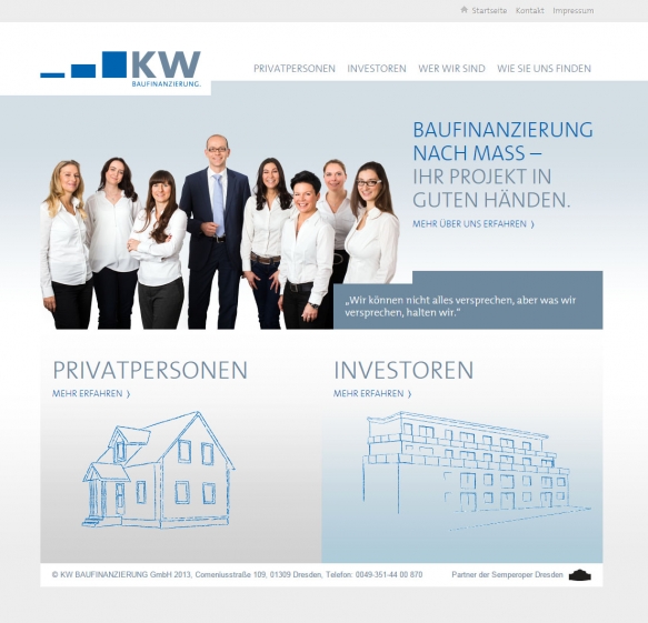 Werbefotograf: Business-Portraits KW Baufinanzierung
