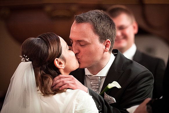 Hochzeitsfotograf - Hochzeitsreportage in der Dorfkirche Pesterwitz