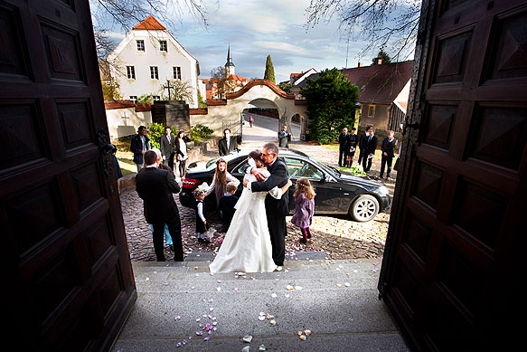 Hochzeitsfotograf - Hochzeitsreportage in der Dorfkirche Pesterwitz