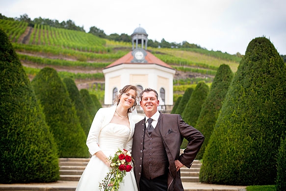 Hochzeitsfotografie - Schloß Wackerbarth Radebeul