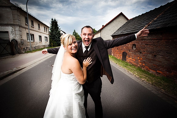 Hochzeitsfotos einer Hochzeit im Sommer bei Cottbus